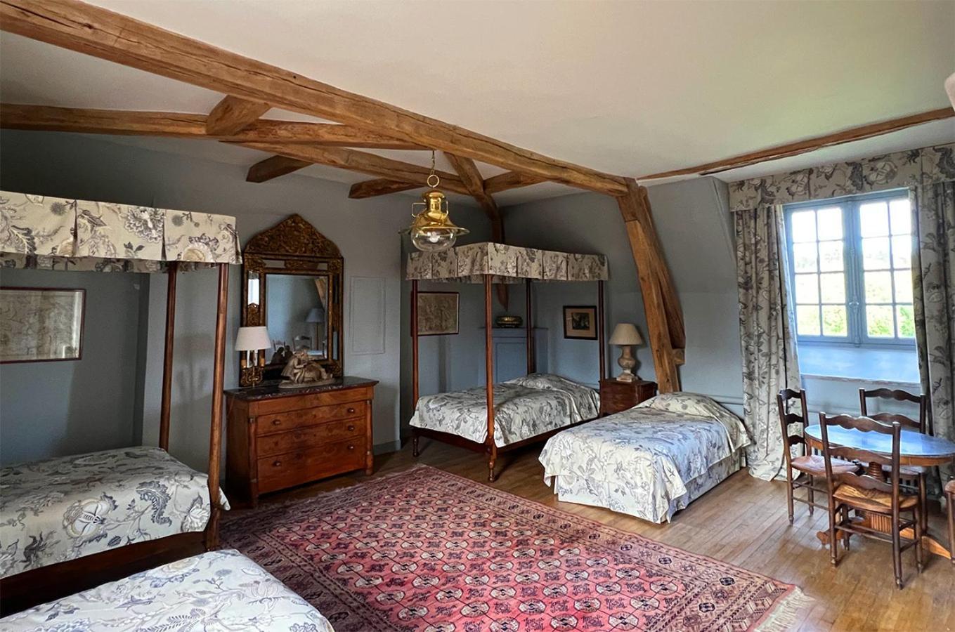 Chateau De La Riviere Bed & Breakfast Pontgouin Luaran gambar